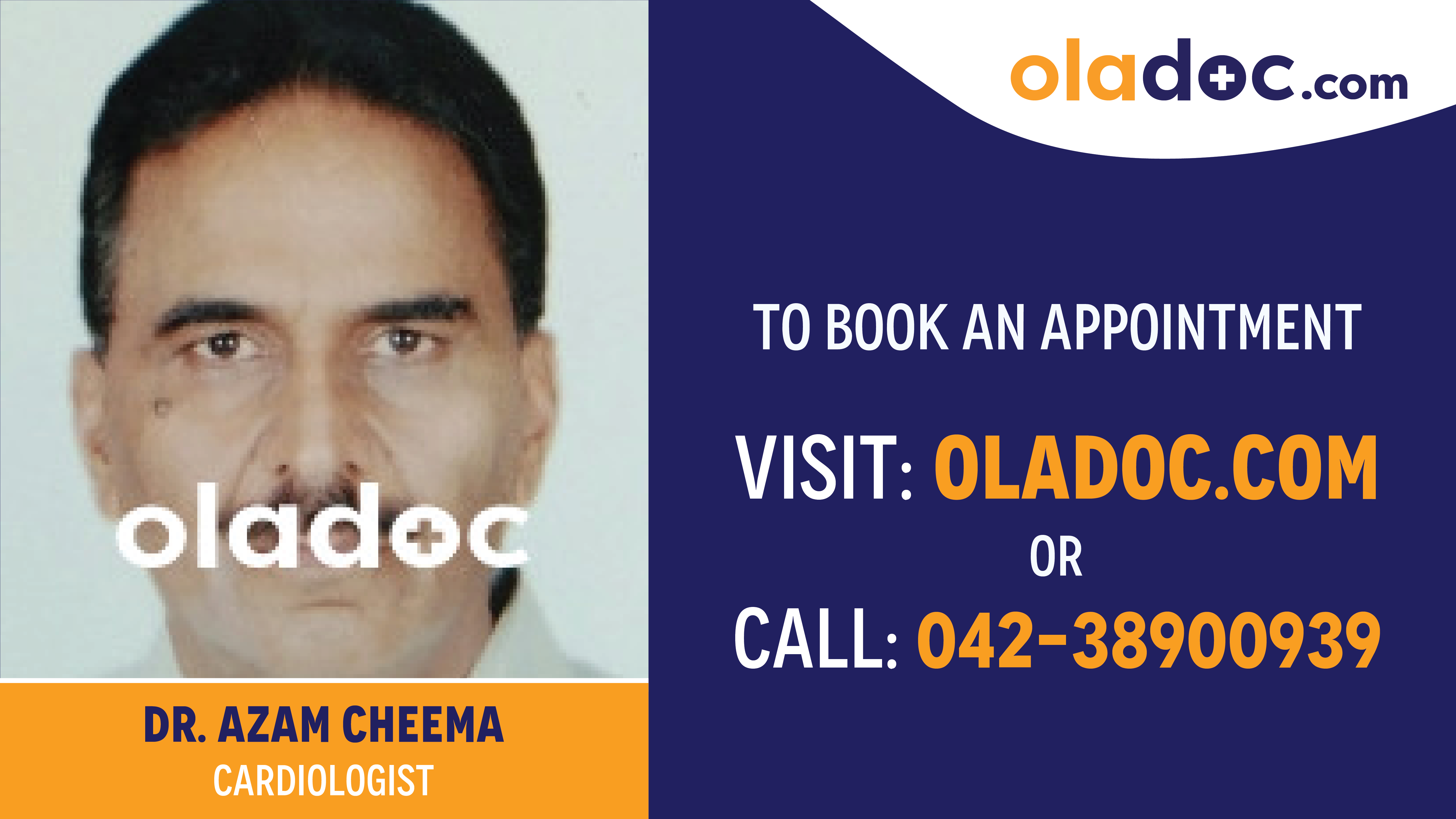Book appointment with Dr.Azam Cheema-best Cardiologist in Gujranwala